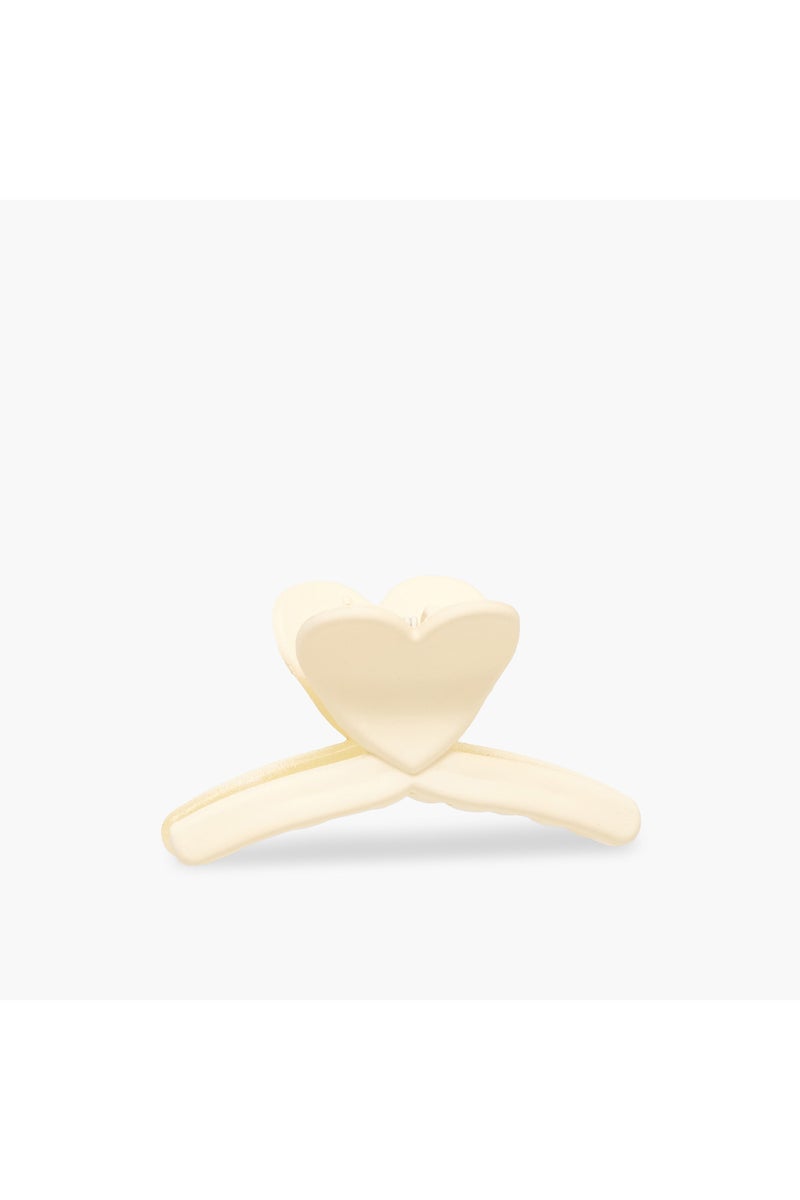 LIFESTYLE Pack of 3 Heart Shape Hair Clamps - Image 4